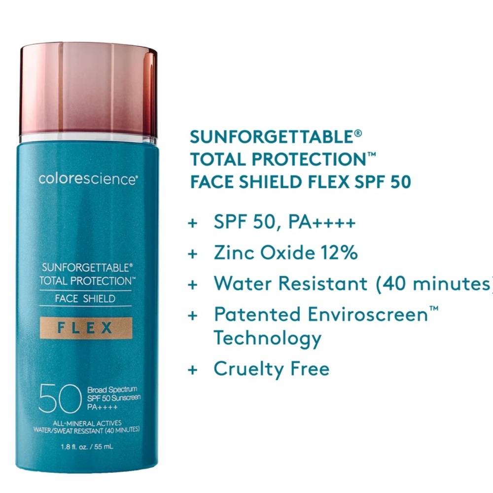 Sunforgettable Total Protection Face Shield Flex SPF 50 - colorescience medium - Picture 6 of 7